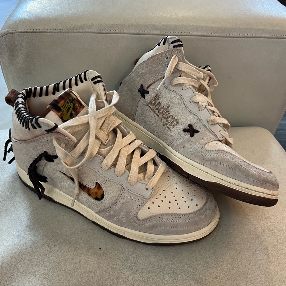 NIKE DUNK HIGH BODEGA SAIL MULTI (FRIENDS AND FAMILY) SIZE 9